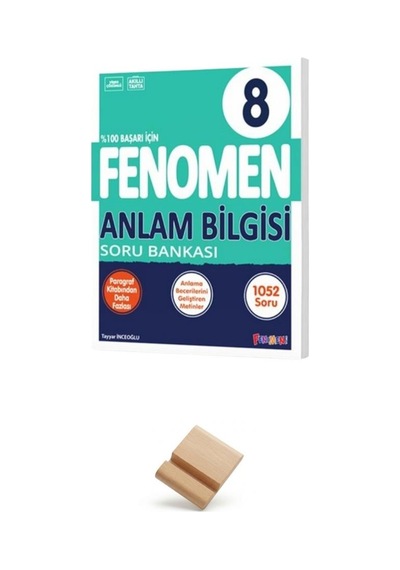 Fenomen Lgs 8. Sınıf 2027 Anlam Bilgisi Soru Bankası + Telefon Standı