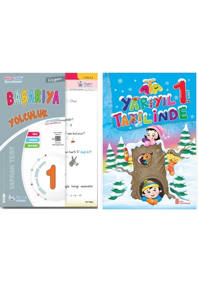 Üçgen 1.sınıf Başarıya Yolculuk Yaprak Test + Yarıyıl Tatil Kitabı