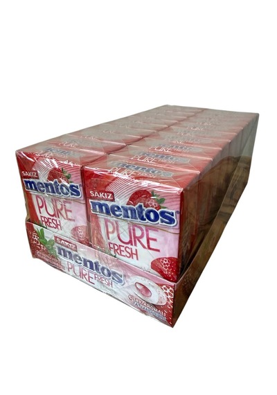 Pure Fresh Çilekli Draje Sakız 22 Gr 20 Adetli