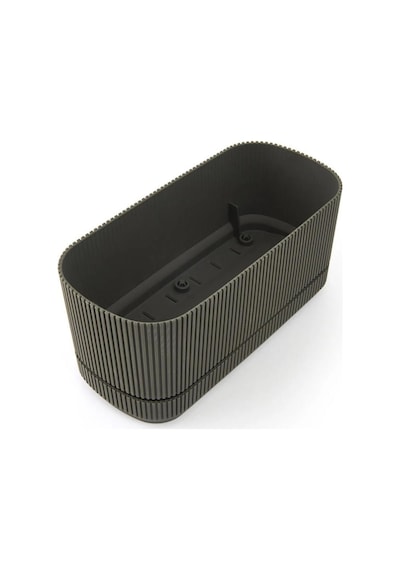 Omnipazar Krs-246 Pera Uzun Dekoratif Balkon Saksı 3 Litre No 2 Kahverengi