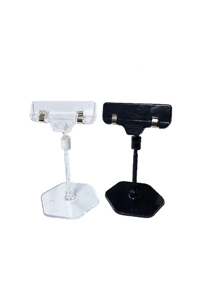 Ayaklı Maşa Tutucu 50 Mm - Şeffaf Pakette 10 Adet