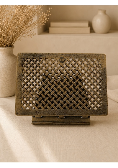 Masaüstü Plastik Rahle Ayarlanabilir 32x25 Cm - 35 X 25 / Gold