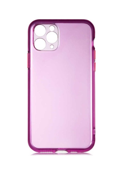 Apple Uyumlu iPhone 11 Pro Max Kılıf Zore Bistro Kapak Mor