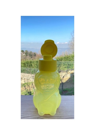 Tupperware Figürlü Şişe Sarı