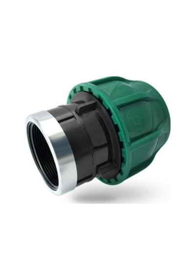 Poelsan Siyah 32x1 Dişi Adaptör
