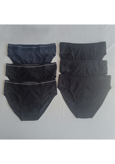 Bonbon Erkek Genç Çocuk 6'lı Paket Slip Bb2748 Karısık