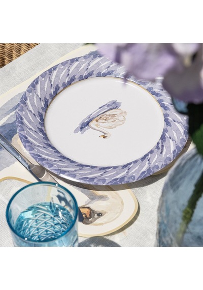 Swan Kağıt Tabak 26 Cm 12'li Paket Beyaz