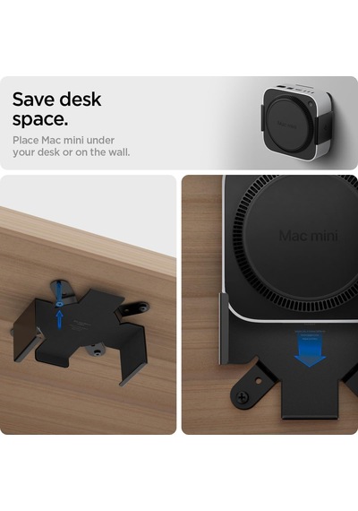 Mac Mini M4 Montaj Standı Ld205 Black - Amp09226