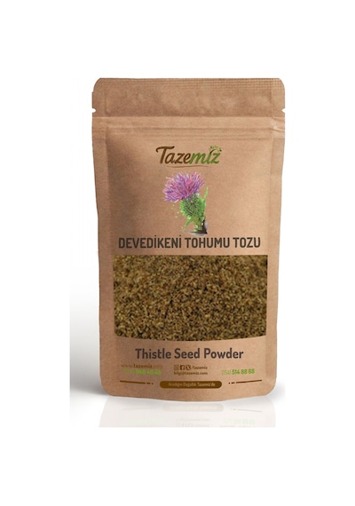 Tazemiz Devedikeni Tohumu Tozu 500 G