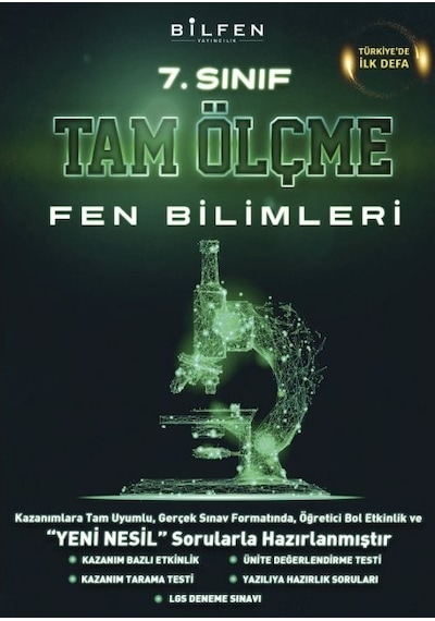 7.Sınıf Fen Bilimleri Tam Ölçme -  Bilfen Yayınları