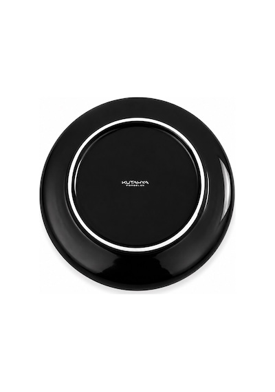 Kütahya Porselen Moderna Servis Tabağı Siyah 24cm Mod24du740104 Tekli