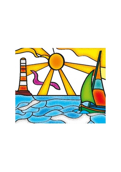 5001 Glass Painting / +6 Yaş