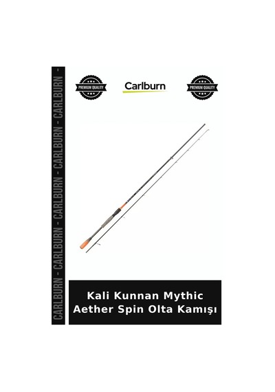 Özel Seri Kali Kunnan Mythic Aether Spin Olta Kamışı Teknik Av Doğa Karbon Kamış