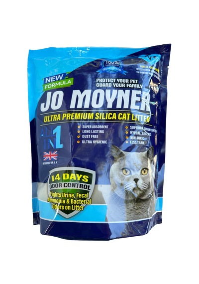 Jo Moyner Premium Renk Değiştiren Silika Kristal Kedi Kumu 4 L