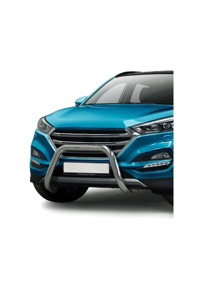 Hyundaı Tucson 2016-2021 Uyumlu - Ön Koruma - Bull Bar - 60 - Sade Çerçeve - Sıngle A
