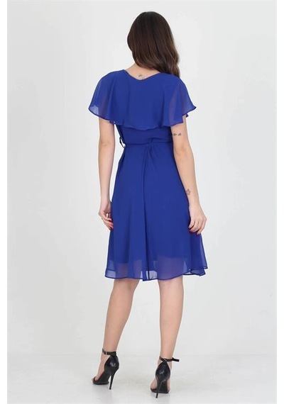 Dip Moda Kadın Şifon Mezuniyet Elbisesi Dpry8081 Saks