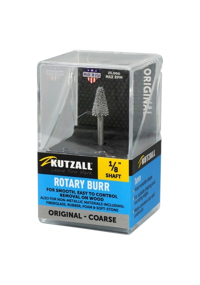 Kutzall  T-14-e Konik Çam Tipi Törpü Kalın Diş 3.1 MM Sap