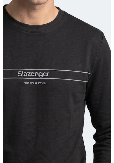 Slazenger Garret Erkek Siyah Sweatshırt