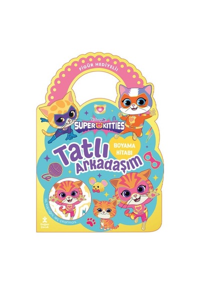 Disney Jr.supper Kitties - Tatlı Arkadaşım Boyama Kitabı Doğan Çocuk