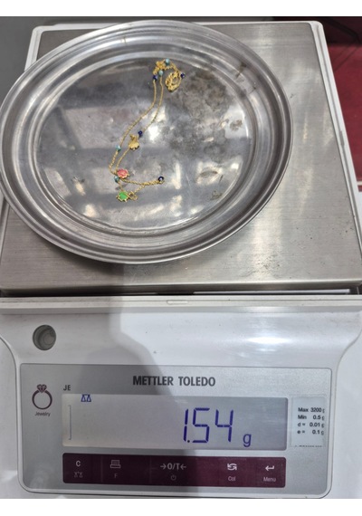 925 Ayar Mineli Özel Harfli Nazar Gözlü 3 Yonca Kolye.rose.gold.rodaj Yonca Gümüş