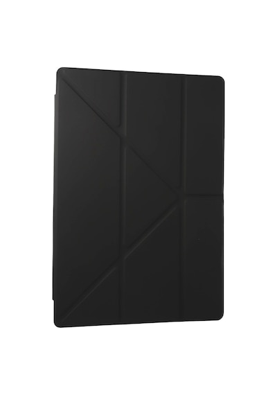 Galaxy  Uyumlu  Tab A9 Plus Kılıf Kalemlikli Mars Tablet Kılıfı - Koyu Gri Arka Kapak