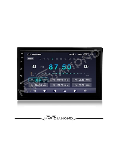 Navidiamond Mx71S 7 Inch 2 Gb Ram Android 10.1 Multimedia Teyp