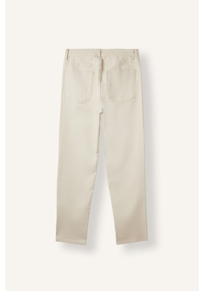 Defacto Tapered Fit Normal Bel Beş Cepli Pantolon H7936ax26aubg734 Bej-bg734