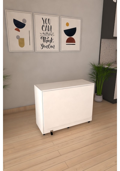 Pratik Katlanır Açılır Kapanır Katlanabilir Taşınabilir Beyaz Yemek Masası 4 Kişilik Balkon Masası Beyaz Pratik Katlanır Açılır Kapanır Katlanabilir Taşınabilir Beyaz Yemek Masası 4 Kişilik Balkon Masası Beyaz