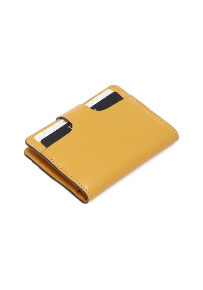 Tergan Sarı Deri Unisex Kredi Kartlık - S1kk00001653-h5g Sarı