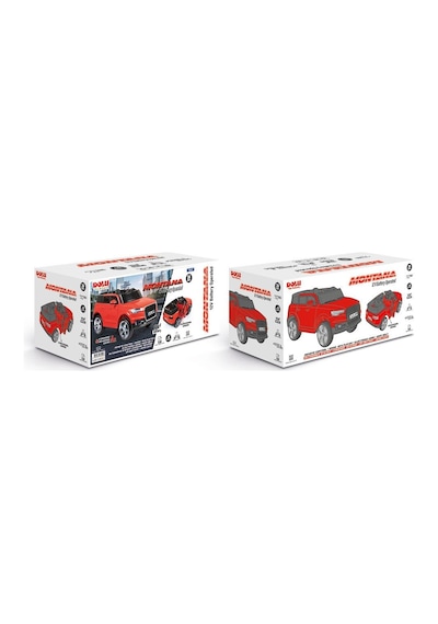 8099 Kumandalı Montana 12v Akülü Araba -Dolu