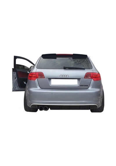 Audi A3 8p Hb 5 Kapı 2005 - 2012 Uyumlu Yedek Parça Rs Spoiler P