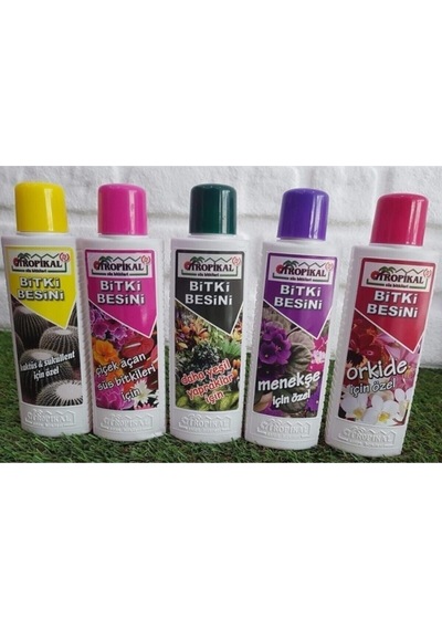 5li Bitki Besini Seti Orkide Kaktüs Sukulent Menekşe Çiçek Açan Yeşil Bitkiler Gübresi 1 kg