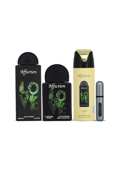 Lattafa Pride Affection Edp 100 Ml + Edp 20 Ml + Deodorant 200 Ml Unisex Parfüm Seti Çiçeksi