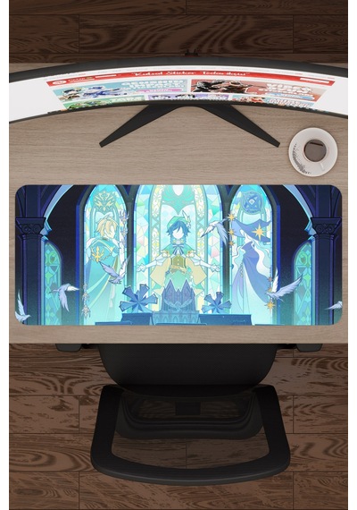 Venti Genshin Impact Anime Gacha V3 - 70x30 Xl Gaming Mouse Pad Fare Altlığı