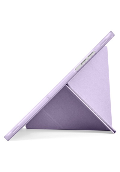 Samsung Galaxy Tab A9+ Plus / A11+ Plus Uyumlu Üçgen Standlı Uyandırma Fonksiyonlu Tablet Kılıfı Kapaklı Kılıf