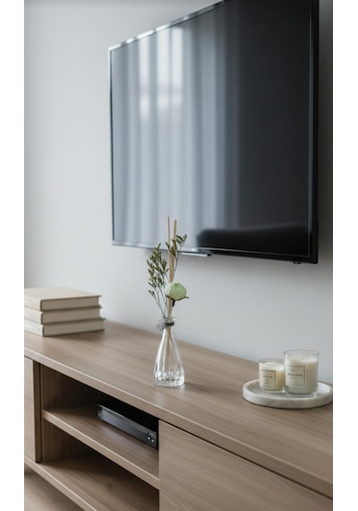 Cam Vazoda Çiçekli Oda Kokusu Seti 23 Cm Çubuklu Oda Kokusu White Jasmine