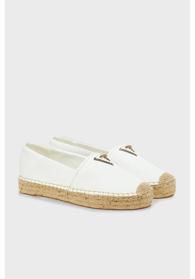 Guess Jolandon Kadın Espadril Ayakkabı Fljlndlea14 Beyaz