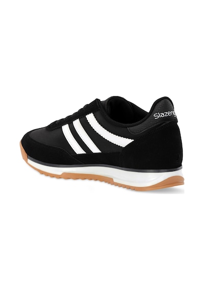 Slazenger OXYGEN I Erkek  Siyah / Beyaz Günlük Spor Ayakkabısı