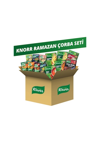 Knorr Hazır Çorba & Çabuk Çorba Ramazan Paketi 13'lü