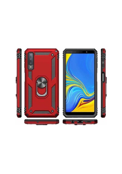 Samsung Uyumlu Galaxy A7 2018 Yüzüklü Standli Vega Kilif Ekran Koruyucu 510433357 Samsung Uyumlu Galaxy A7 2018 Yüzüklü Standli Vega Kilif Ekran Koruyucu 510433357