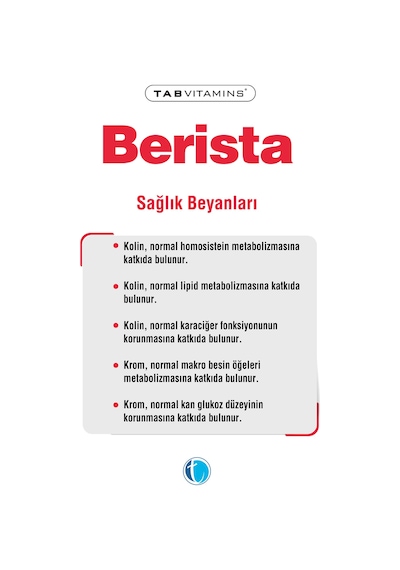 Tabvitamins Berista 60 Tablet