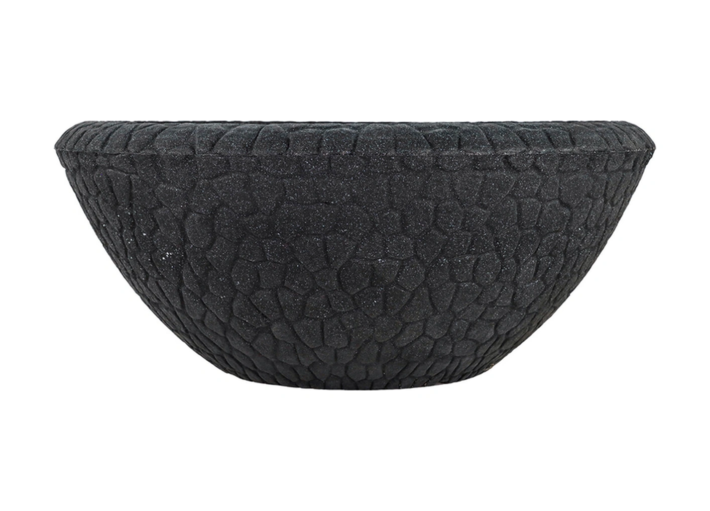 Bostann Dekoratif Saksı - Boho 280 - 40l - Antrasit