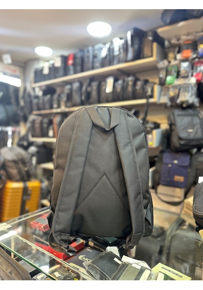 Trg Polo 610 Denye Mikro Kumaş Siyah Sırt Çantası Siyah