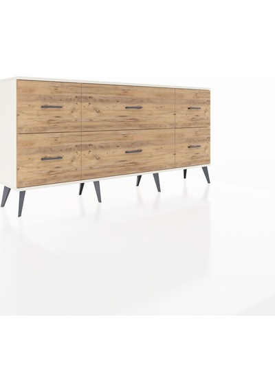 Arges Konsol 6 Çekmeceli 176x30x83 Aytaşı-çam/çam Çam/çam Arges Konsol 6 Çekmeceli 176x30x83 Aytaşı-çam/çam Çam/çam