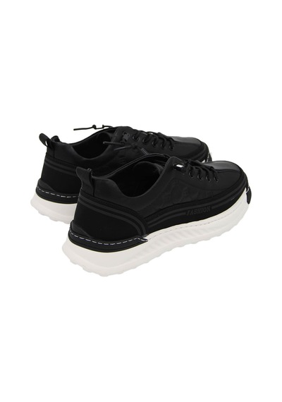 Marcomen 19075 Erkek Sneaker Ayakkabı - Siyah Siyah