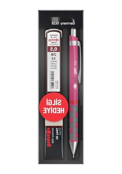 Ahududu Pembe Silgi Hediyeli Tikky Rd 0.5mm Kalem