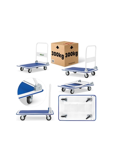 Profesyonel Paket Ve Koli Taşıma Arabası 300 Kg