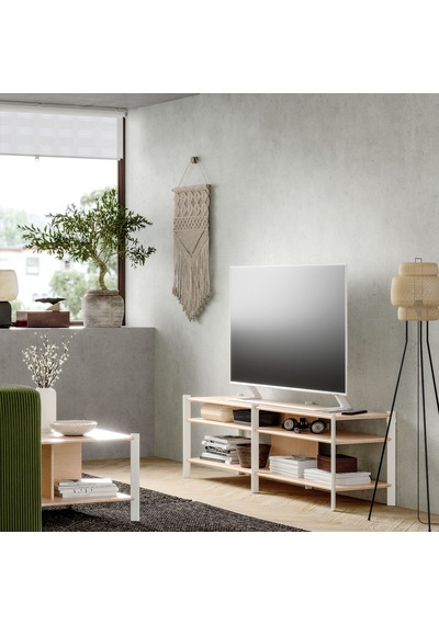 Jattesta Tv Sehpası, Beyaz-bambu Diğer Jattesta Tv Sehpası, Beyaz-bambu Diğer