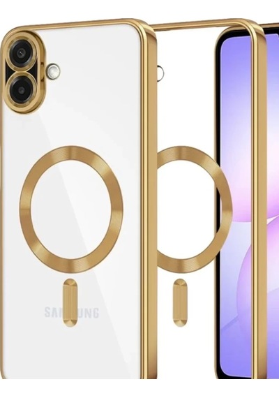 Newface Samsung Galaxy A07 4g Kross Magneticsafe Kapak - Gold Altın