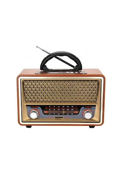 Meier M-157Bt Nostaljik Bluetooth Radyo Mp3 24 Cm